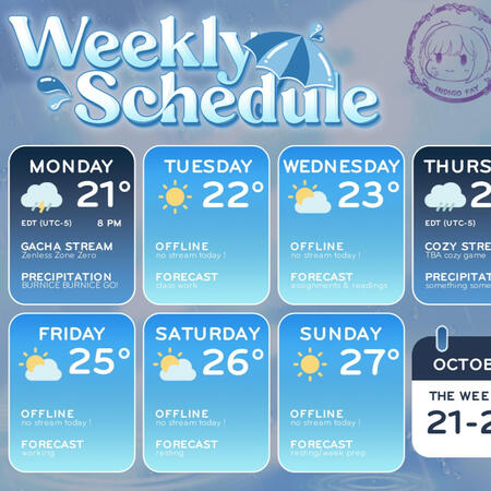 (outdated) schedule template: uzu